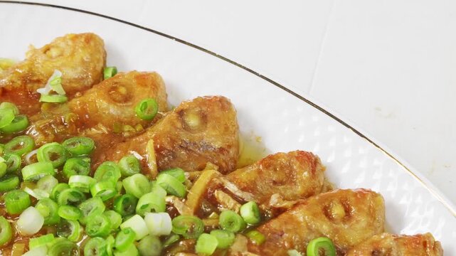 Special Chinese Dish: Braised Golden Threadfin