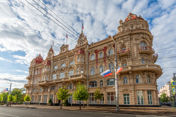 Vue extérieure de la mairie de Rostov-sur-le-Don, Fédération de Russie, la plus grande ville du...