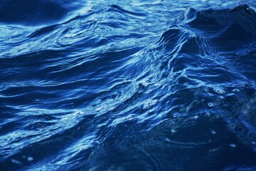 Wave in a stormy sea abstract background