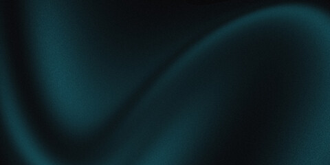 Dark black gradient with glowing blue abstract shapes, grainy futuristic noise texture wallpaper poster background