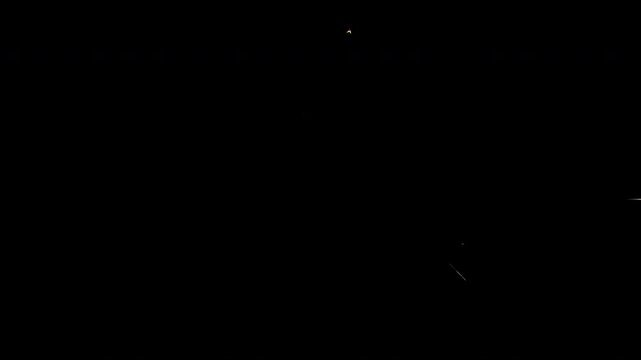 Falling Autumn Maple Leaves with Transparent Background &ndash; Animated Loop