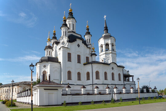 The ancient Resurrection Church. Tobolsk, Tyumen region. Russia