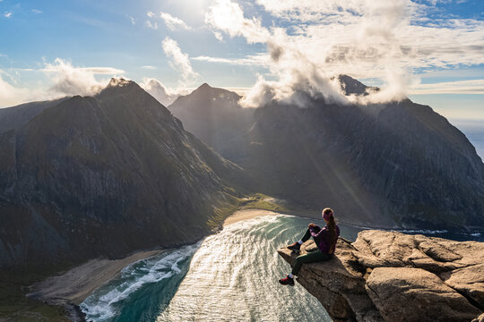 Lofoten - Norwegen - Kvalvika - Ryten - Herbst