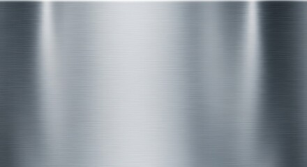 Polished Metal Texture with Subtle Reflections and Grain Detail for Industrial Backgrounds