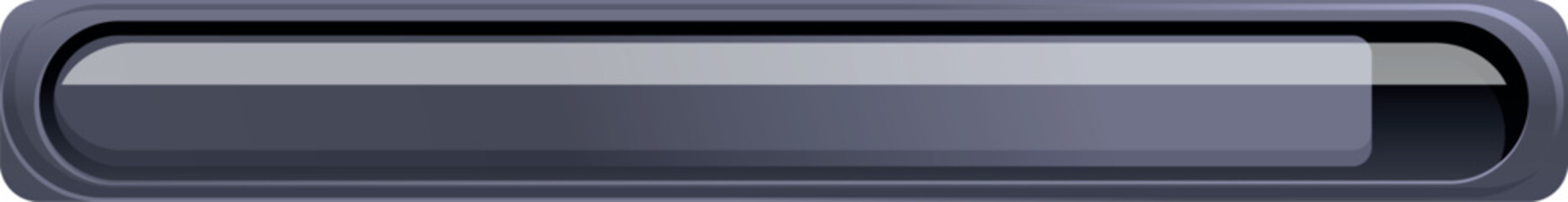 Obraz premium Horizontal progress bar indicating ongoing operation