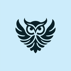 Obraz premium Guardian Owl Logo