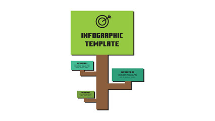 Creative concept for infographic with 3 steps, options, parts or processes.