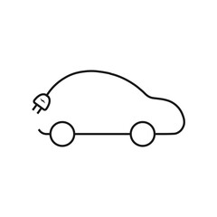 electric car icon vector design.