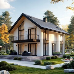 A small house for mortgage building