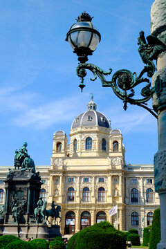 Vienna, Austria, Europe. Kunsthistorisches Museum. Exterior view
