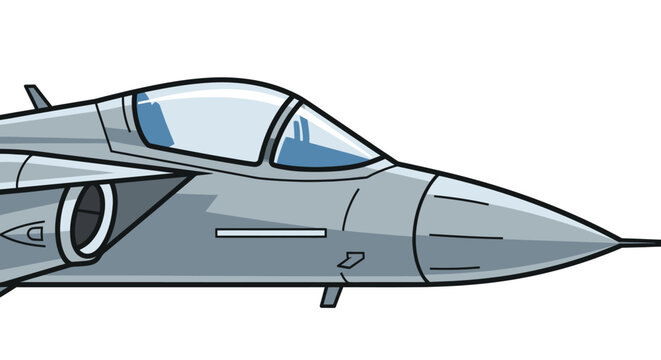 Sleek Modern Fighter Jet Aircraft with Distinctive Wing Design.