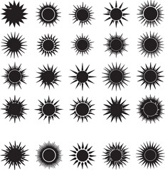 Abstract geometric pattern with vibrant color palette