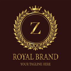 Royal Luxury Letter Z Logo Design