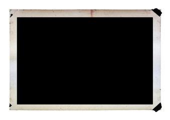 Vintage Photo Frame with Blank Space