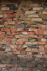 Obraz premium classic old brick wall, background