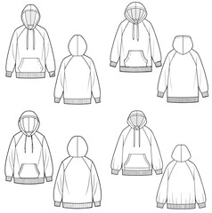 T shirt and hote icon set 