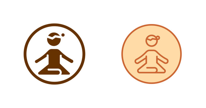 Meditation Vector Icon
