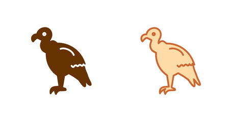 Vulture Vector Icon