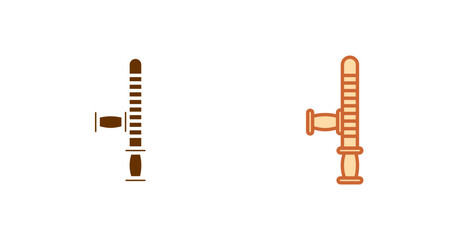 Baton Vector Icon