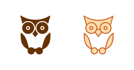 Fototapeta premium Owl Vector Icon