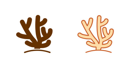 Coral Vector Icon