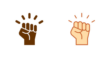 Protest Vector Icon