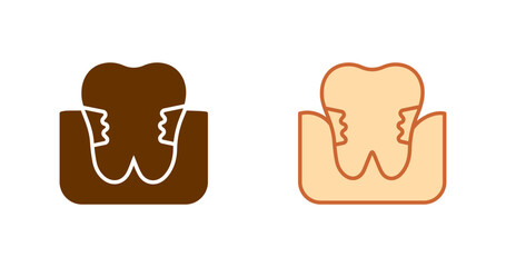 Gum Disease Vector Icon