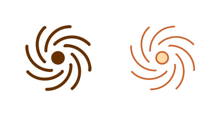 Black Hole Vector Icon