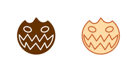 Halloween Mask Vector Icon