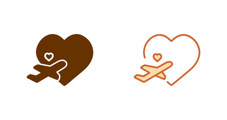 Romantic Getaway Vector Icon