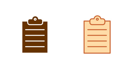 Clipboard Vector Icon