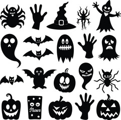 Versatile abstract geometric shapes with vibrant color palette and clean lines