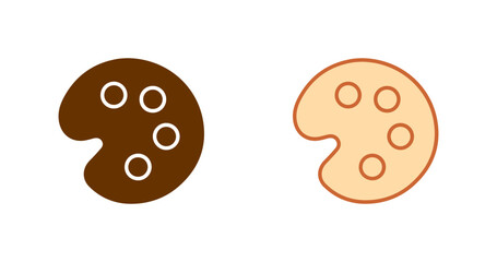 Artistic Palette Vector Icon