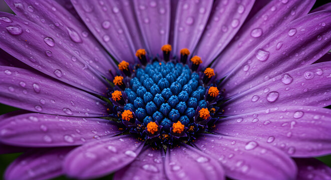 Vivid Petals in Evening Light