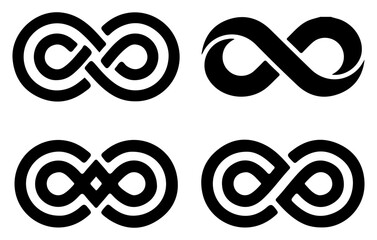 Fototapeta premium infinity set