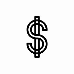 Money Symbol Icon – Finance, Currency, and Investment Symbol
