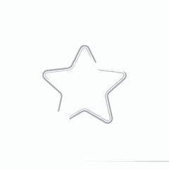 Obraz premium Star Badge Icon – Award and Quality Recognition Symbol