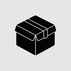 Package Box Icon – Delivery, Shipping, and Logistics Symbol