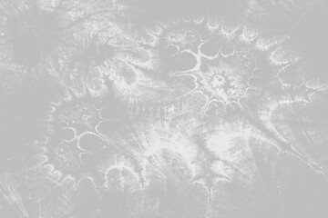 Minimalist grayscale fractal abstract texture, digital modern art for elegant, sophisticated monochrome background design projects