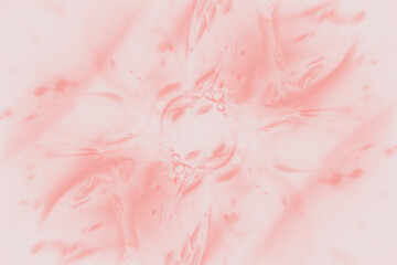 Fototapeta premium Minimalist soft pink fluid abstract art, pastel liquid background for modern creative elegant design projects