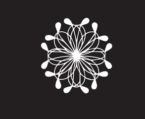 abstract floral background Threadline Floral Sacred Art