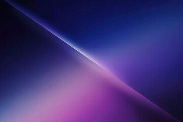 Abstract Digital Composition: An artistic digital composition features a striking interplay of colors and shapes, characterized by a gradient of deep blues, vibrant purples.