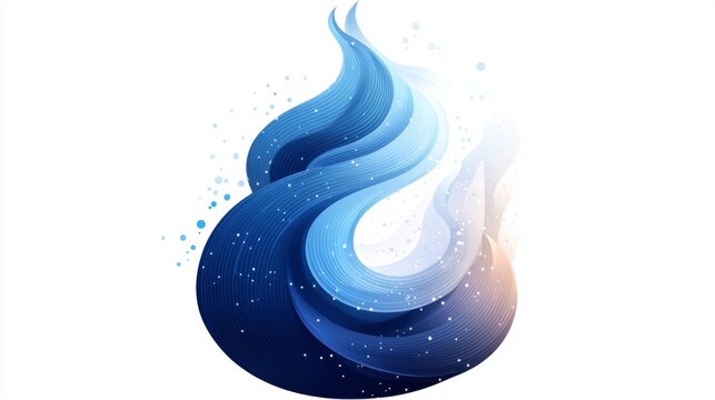 A minimalist logo for a tech consulting firm, incorporating abstract lines or digital icons, with a color palette of electric blue and silver for a modern, innovative feel