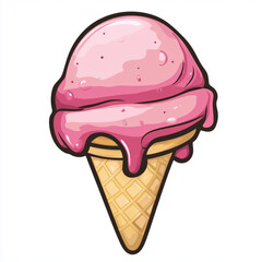 strawberry ice cream
