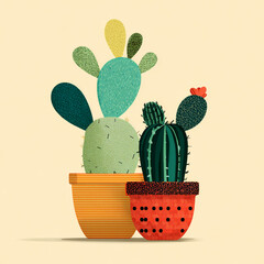 cactus in a pot