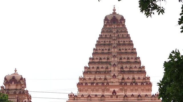 Chhatarpur Temple Shikhara with Traditional Carvings
