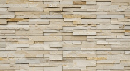 Beige stone wall texture