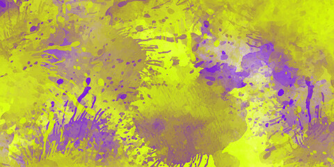 Fototapeta premium abstract colorful watercolor background. Closeup of the painting. Design