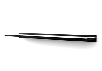 Closeup of sharp metal chopsticks stick tool isolated on a white background
