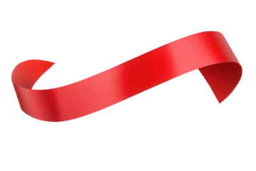 Long horizontal red tape for memos and creative projects used in office settings and events to add a pop of color while organizing notes and materials for presentations